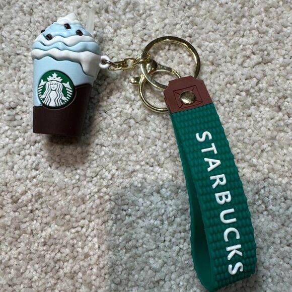 NWOT Starbucks Bearista Frappe Keychain - Picture 2 of 9